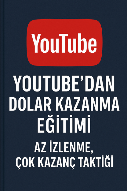 YouTube’dan Dolar Kazanma Eğitimi + Google Adsense Niş Site Açma Eğitimi (2 Eğitim Bir Arada)